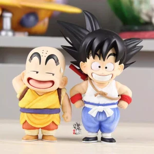 Japan Anime Son Goku Krillin in Childhood Model PVC Figure Decor Kids Toy Gift - Picture 1 of 17