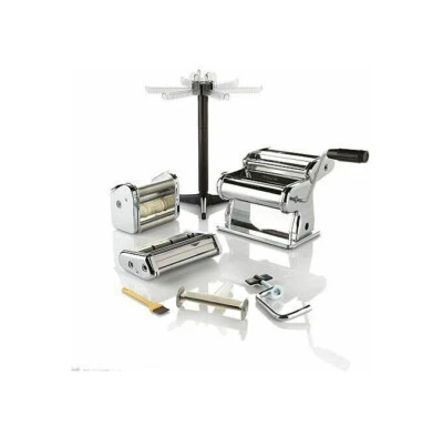 Wolfgang Puck Bistro Elite Pasta Maker Set | Spaghetti, Angel, Lasagna, Ravioli - Image 1 of 3