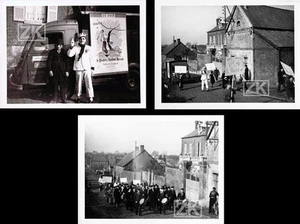 BUSIGNY SELECT 3 Phot BOURVIL Affiche Fanfare Masque Pagnol ROSIER HUSSON 1950 - Picture 1 of 1