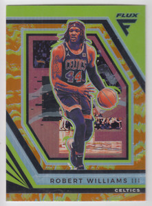 2022/23 PANINI FLUX ROBERT WILLIAMS III SUNRISE PARALLEL #40 CELTICS