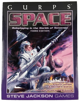GURPS 6005 Space 3rd edition RPG - Steve Jackson Games 2002 - Image 1 of 4