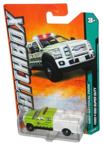 Matchbox MBX National Park (2011) Green & White Ford F-550 Super Duty Toy Truck  - Picture 1 of 1