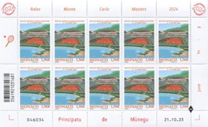 Monaco 2024 Full Sheet -Sport, Tennis - ROLEX MONTE-CARLO MASTERS 2024 - Picture 1 of 1