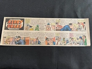 #Q04 KERRY DRAKE by Sururi Gümen Lot of 21 Sunday Quarter Page Strips 1982 - Bild 1 von 21