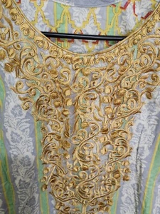 Indian / Pakistani Long Sleeve Kurta Theater Theatre Cosplay (U104) - Foto 1 di 6
