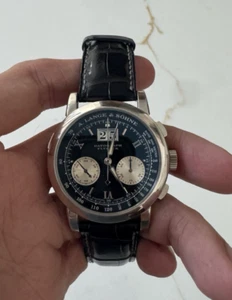 A. Lange & Sohne Datograph Platinum Flyback Chronograph 405.035 - Picture 1 of 6