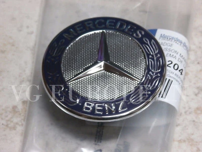 Mercedes-Benz S C E Class GENUINE Hood Standing Star Conversion to Flat Mount - Image 1 of 4