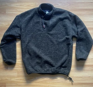 Gramicci Pullover Sweater Herren M blau USA Vintage Fleece Druckknopf 1/4 Knopf Gorpcore - Bild 1 von 10