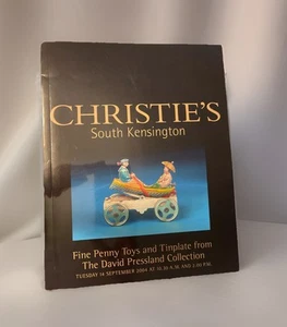 CHRISTIE’S South Kensington Auction Catalog 2004 Penny Tinplate Toys Pressland - Bild 1 von 6