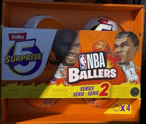 Zuru 5 Surprise NBA Ballers Series 2 4-Pack (4 RANDOM Players) 2025 Ships Free! - Bild 1 von 2