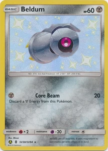 Holo Beldum SV30/SV94 Shiny Holo Rare Hidden Fates: Shiny Vault - Bild 1 von 1