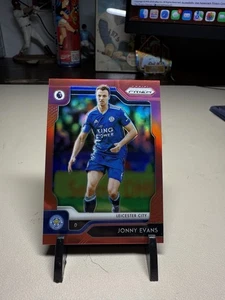 2019-20 Jonny Evans Panini Prizm /149 Red Prizm SP Leicester City  - Picture 1 of 2