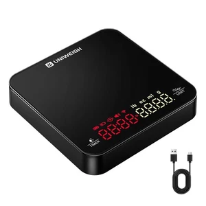 Mini Báscula de Café Digital con Temporizador 2kg/0.1g Precisión Recargable Espresso - Imagen 1 de 8