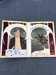 2024 Leaf History Book Pop Culture CILLIAN MURPHY Auto Booklet 1/3 - Batman 🔥 - Picture 1 of 6