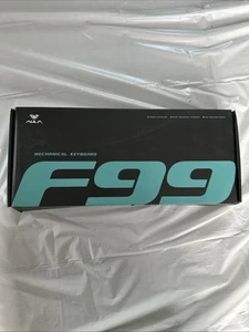 AULA F99 Wireless Mechanical RGB Keyboard 3 Modes Swappable, Black/Blue/Purple - Picture 1 of 7