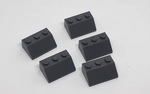 5 x Lego® Dachstein 3038 dunkel grau 3x2 Schrägstein dunkelgrau - Picture 1 of 1