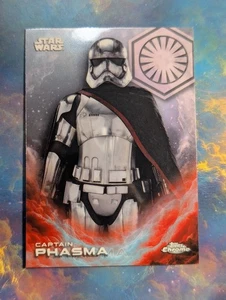 ✨🛸2025 Topps Chrome Star Wars Costco esclusivo Captain Phasma #CE-8✨🛸 - Foto 1 di 6