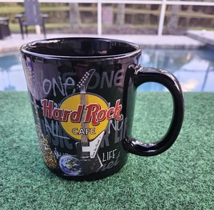 Hard Rock Cafe HONOLULU Hawaii BEER  Coffee MUG Music Guitar  - Picture 1 of 16