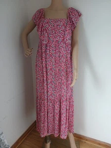 JEFF BANKS LONG BOHO/GYPSIE TIERED DRESS SIZE 14 - Picture 1 of 13