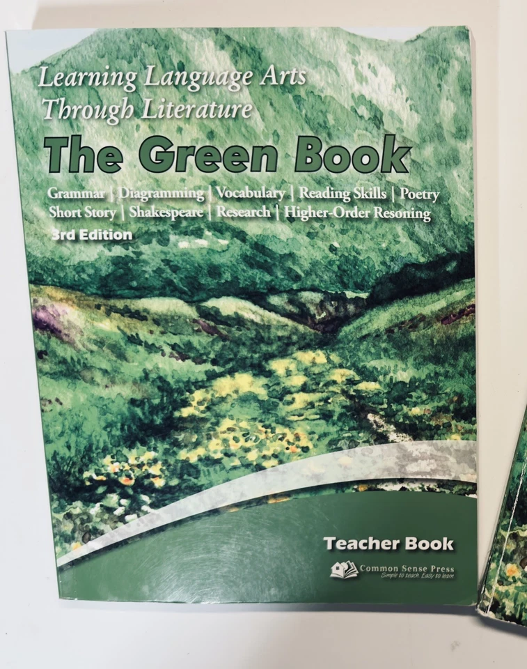 Learning Language Arts Through Literature The Green Teacher Book - 3rd Ed LLATL - Image 1 of 1