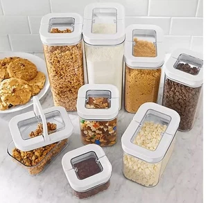 Almacenamiento de despensa Fliplock de 8 piezas Member's Mark - Elige tu cuenta. - Imagen 1 de 11