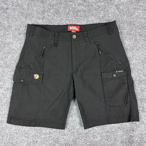 Pantaloncini donna Fjallraven 32-33 neri 9" G-1000 Nikka cargo escursionismo vita media - Foto 1 di 13
