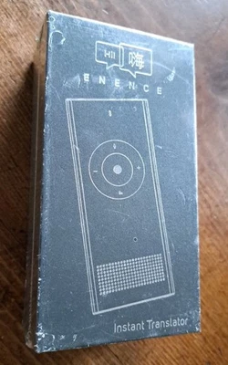 New Enence Instant Translator Personal Language Assistant By MUAMA Sealed - Image 1 of 4