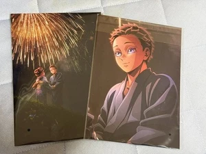 Demon Slayer Kimetsu no Yaiba Infinity Castle ~ Tablero de ilustración de película A5 4 - Imagen 1 de 2