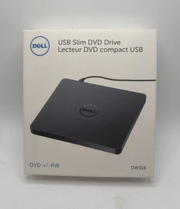 Unidad óptica Dell USB Slim DVD DW316 - Imagen 1 de 2