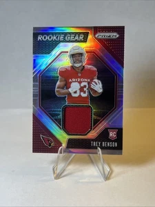 2024 Panini Prizm - Rookie Gear Trey Benson #RG-TBN (MEM, RC) - Picture 1 of 2
