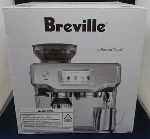 Breville Barista Touch cafetera espresso de acero inoxidable BES880BSS1BUS1 NUEVA - Imagen 1 de 4