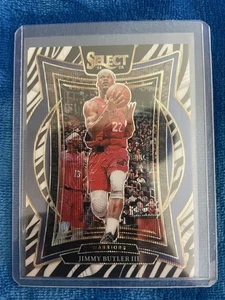 2024-25 Panini Select Jimmy Butler Concourse #34 Zebra Case Hit! - Picture 1 of 2