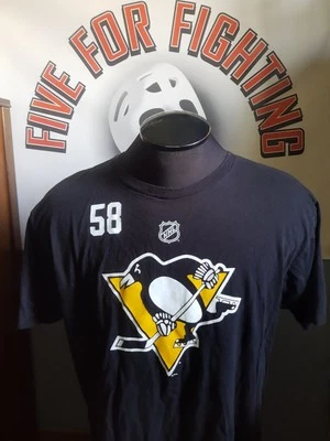CAMISETA ADIDAS PITTSBURGH PENGUINS KRIS LETANG NHL Foto 1 de 4