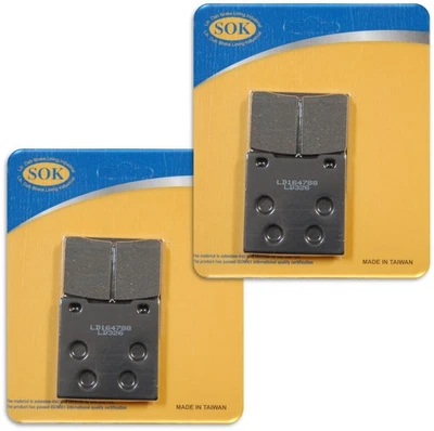 PASTILLAS FRENO DELANTERAS aptas para SUZUKI GS GSX 550 1983-1986 GS550E GSX550E (D326 x2 Foto 1 de 2