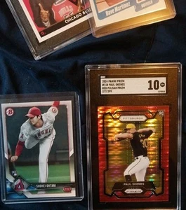 Paul Skenes 2024 Panini Red Pulsar Prizm 377/399 SGC 10   - Picture 1 of 3