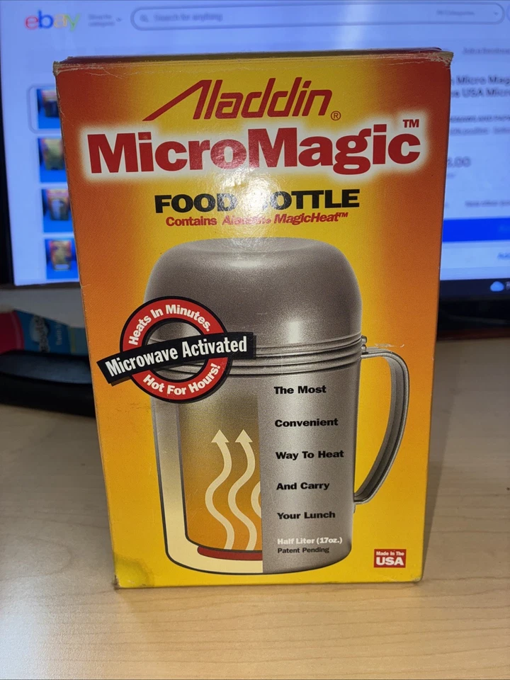 Aladdin Micromagic Food Bottle Thermos 17 Oz