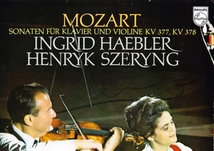 PHILIPS - SZERYNG / HAEBLER - MOZART SONATAS FOR VIOLIN & PIANO - KV 377, 378 NM - Picture 1 of 2