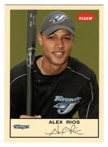 Alex Rios - Toronto Blue Jays - 2005 Fleer Tradition MLB Baseball # 201 Mint - Picture 1 of 1
