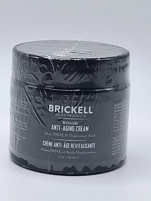 2 BRICKWELL Men's Products Revitalizing Anti-Aging Cream, 2oz/59ml. Exp: 08/2026 - Image 1 of 3