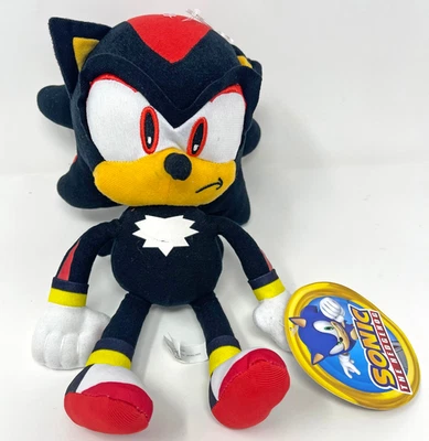 Peluche de fábrica de juguetes Sonic Shadow The Hedgehog 8" con etiqueta usado Foto 1 de 4