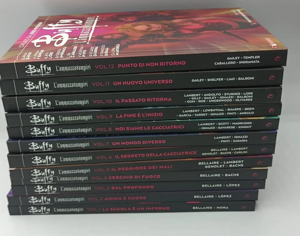 Buffy ammazza vampiri 1/12 serie COMPLETA di Whedon CARTONATO NUOVO Saldapress - Immagine 1 di 1