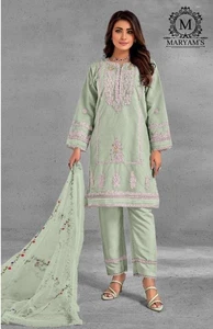 Bollywood Diseñador Indio Paquistaní Salwar Kameez Vestido Fiesta Traje Boda - Imagen 1 de 7