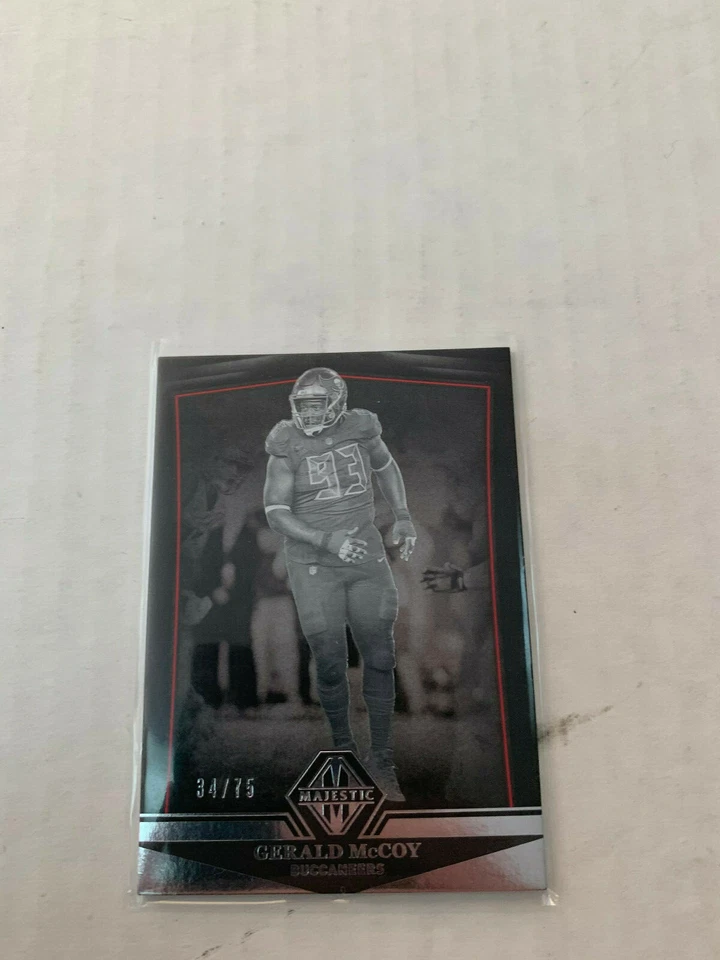 Gerald McCoy 2018 Majestic Silver Card #96 Serial #34/75 - Image 1 of 1