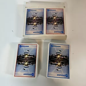 2er-Pack Decks Vintage Finnair Spielkarten - ALLE Karten plus Joker - Bild 1 von 5