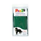 PawZ Rubber Dog Boots - 12 Pack - X-Large - Green - NEW in Package 