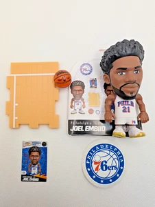 Joel Embiid Philadelphia 76ers White Zuru 5 Surprise NBA Ballers Capsule - Picture 1 of 3