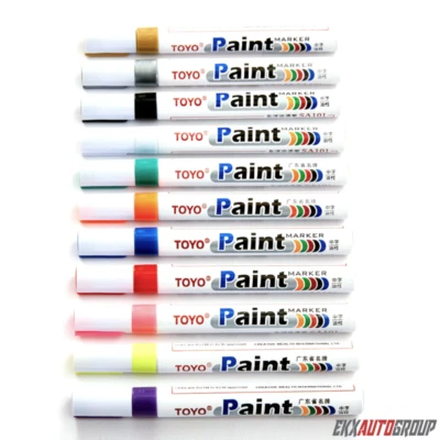6/12PCS NEW Waterproof Permanent Paint Pen Tire Metal Outdoor Marking Ink Marker - Image 1 of 4