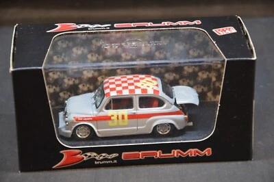 BRUMM 1/43 FIAT ABARTH 1000 BERLINA 4H MONZA 1966 BAGHETTI LM. EDITION R369 - Immagine 1 di 3