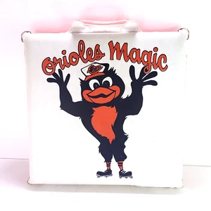 Vintage MLB Baltimore Orioles Magic O's Baseball Esskay Stadium Seat Cushion - Picture 1 of 13