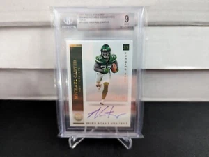 2021 Panini Encased Michael Carter Rookie Notable Gold Autograph /25 BGS 9 Jets - Picture 1 of 2